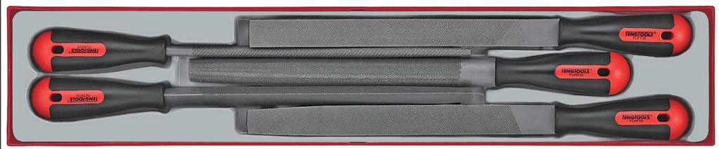 [128440104] Jeu de 5 limes TENGTOOLS 250 mm