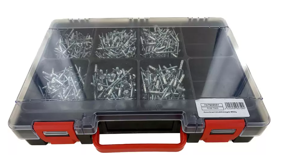 [747809001] Assortiments de 900 rivets multrigrip RISET900 MW TOOLS