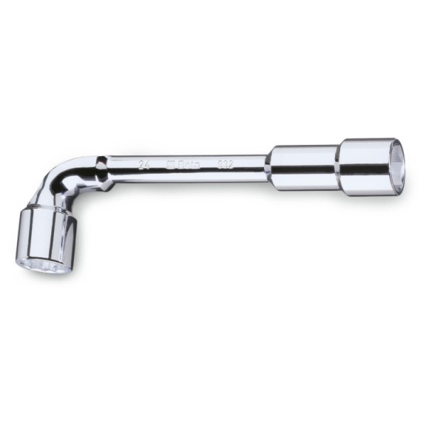 [21004.000090] Clé à pipe débouchée 12 pans polie chromée 932 BETA 9 mm