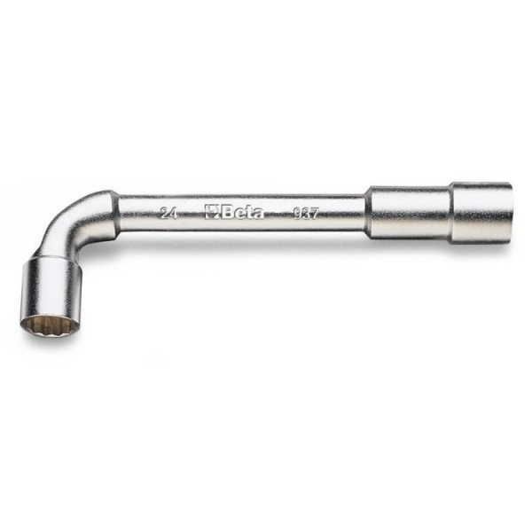 [009370006] Clé à pipe débouchée 12 pans chromée 937 BETA 6 mm